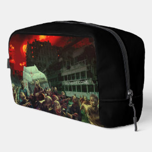 SlipperyJoe's apocalyptic Halloween scene large gr Dopp Kit