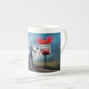 SlipperyJoe's apocalyptic infection hazard Hallowe Bone China Mug