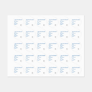 SlipperyJoe's Are You Drunk hammered check boxes c