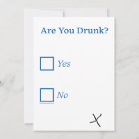 SlipperyJoe's Are You Drunk hammered check boxes c