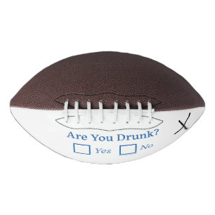 SlipperyJoe's are you drunk humourous slightly sar American Football