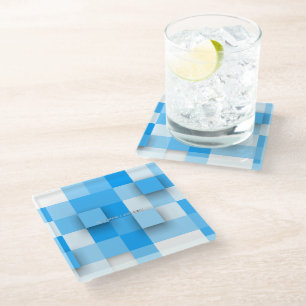 SlipperyJoe's artistic abstract artwork gay gifts Glass Coaster