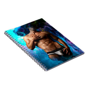 SlipperyJoe's artistic Man underwear bulge gay pri Notebook