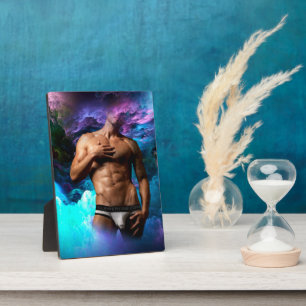 SlipperyJoe's artistic Man underwear bulge gay pri Plaque