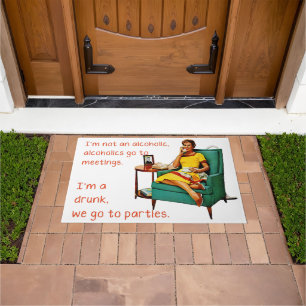 SlipperyJoe's artistic parties gay pride gifts LGB Doormat