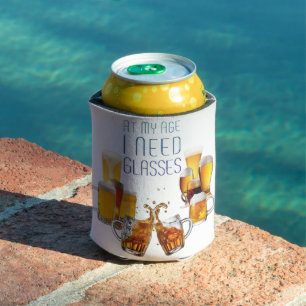 SlipperyJoe's beer glasses pilsner glasses steins  Can Cooler