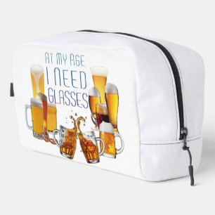 SlipperyJoe's beer glasses pilsner glasses steins  Dopp Kit