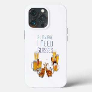 SlipperyJoe's beer glasses pilsner glasses steins iPhone 13 Pro Case