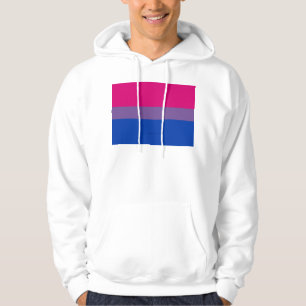 SlipperyJoe's Bisexual Pride Flag colours magenta  Hoodie
