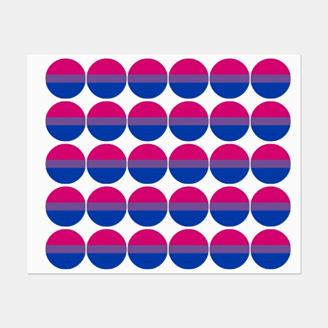 SlipperyJoe's Bisexual Pride Flag lavender-pink bl (Sheet)