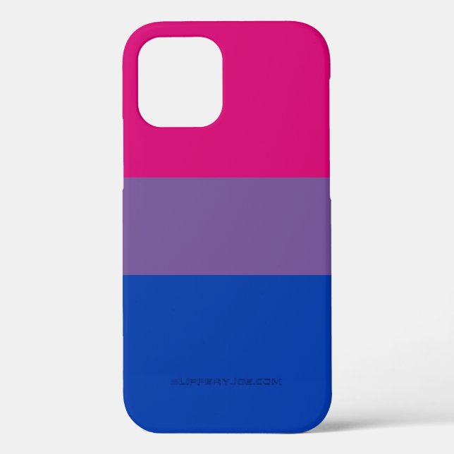 SlipperyJoe's Bisexual Pride Flag lavender-pink bl Case-Mate iPhone Case (Back)