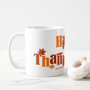 SlipperyJoe's bright festive Thanksgiving graphic Coffee Mug