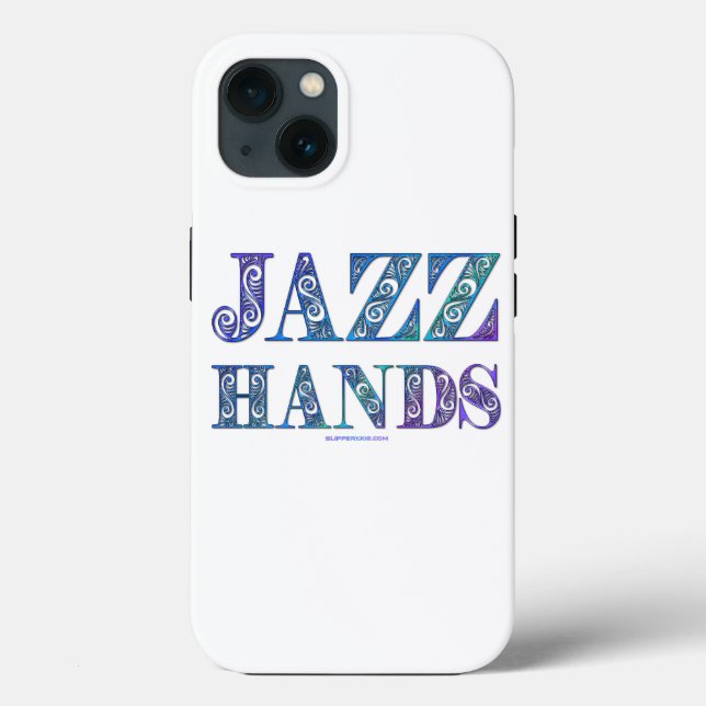 SlipperyJoe's broadway musical Jazz Hands queer ca Case-Mate iPhone Case (Back)