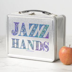 SlipperyJoe's Broadway musical Jazz Hands queer ca Metal Lunch Box