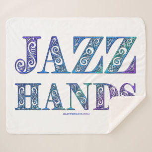 SlipperyJoe's broadway musical Jazz Hands queer ca Sherpa Blanket