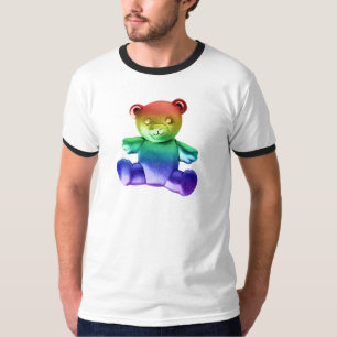 SlipperyJoe's brushed metal teddy bear smooth grad T-Shirt