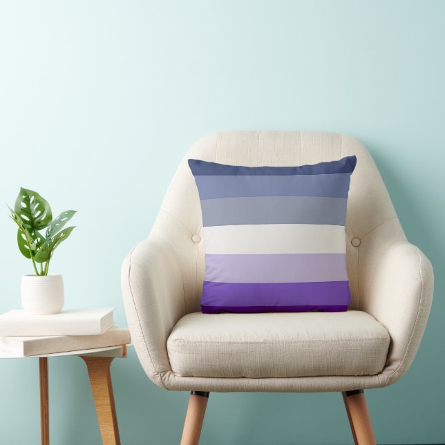 SlipperyJoe's Butch Lesbian Pride Flag represent b Cushion (Chair)