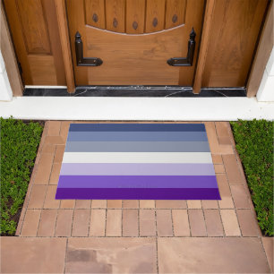 SlipperyJoe's Butch Lesbian Pride Flag represent b Doormat
