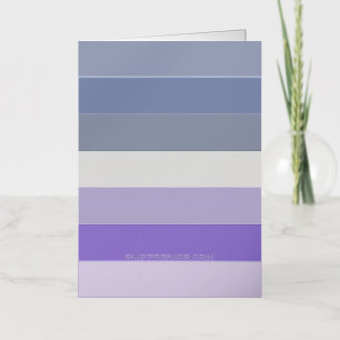 SlipperyJoe's Butch Lesbian Pride Flag represent b Foil Holiday Card