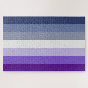 SlipperyJoe's Butch Lesbian Pride Flag represent b Jigsaw Puzzle