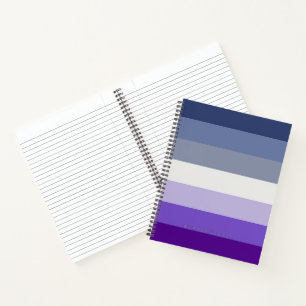 SlipperyJoe's Butch Lesbian Pride Flag represent b Notebook