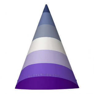 SlipperyJoe's Butch Lesbian Pride Flag represent b Party Hat