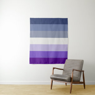 SlipperyJoe's Butch Lesbian Pride Flag represent b Tapestry