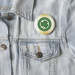 SlipperyJoe's celebrating Saint Patrick's Day Iris 6 Cm Round Badge
