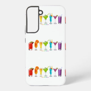 SlipperyJoe's Cheers alcohol cocktail pride neon c Samsung Galaxy Case