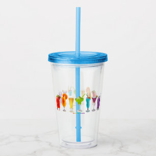 SlipperyJoe's cheers alcohol cocktails LGBTQIA gay Acrylic Tumbler
