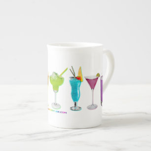 SlipperyJoe's cheers alcohol cocktails LGBTQIA gay Bone China Mug