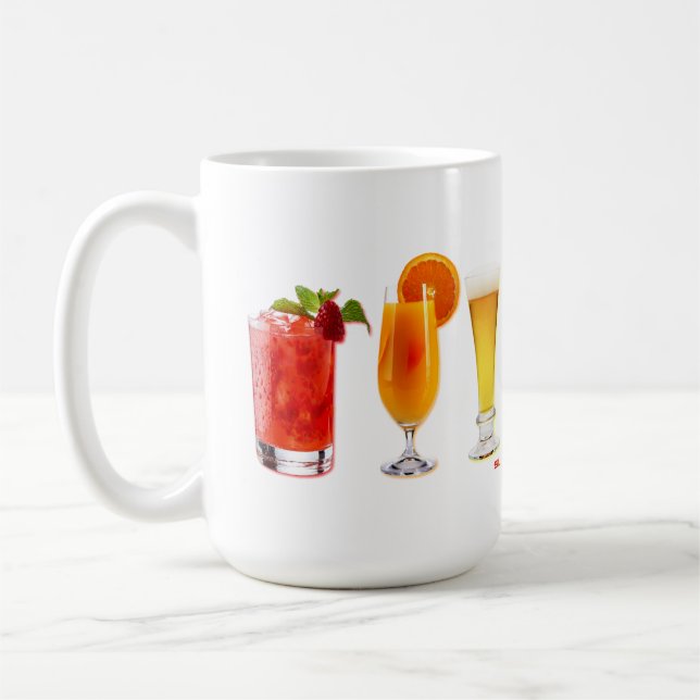 SlipperyJoe's cheers alcohol cocktails LGBTQIA gay Coffee Mug (Left)
