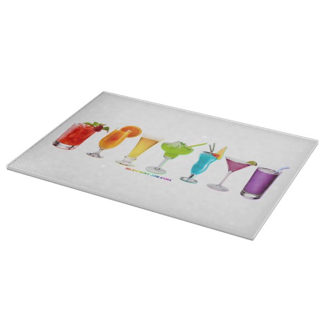 SlipperyJoe's cheers alcohol cocktails LGBTQIA gay Cutting Board (Corner)
