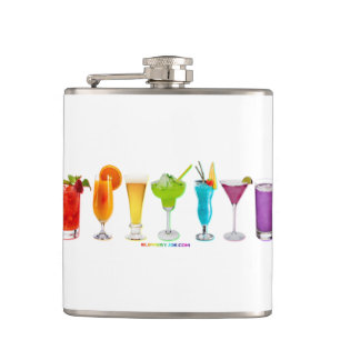 SlipperyJoe's cheers alcohol cocktails LGBTQIA gay Hip Flask