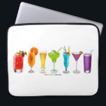 SlipperyJoe's cheers alcohol cocktails LGBTQIA gay Laptop Sleeve<br><div class="desc">SlipperyJoe's cheers alcohol cocktails LGBTQIA gay pride rainbow gradient artistic vibrant neon alcoholic beverages red cocktail raspberries mint garnish orange-coloured concoction with tangerine slice glass yellow beer green margarita fruity blue Hawaiian drink pink Cosmopolitan lime wheel tall stemware purple Lavender martini</div>
