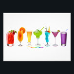 SlipperyJoe's cheers alcohol cocktails LGBTQIA gay Photo Print<br><div class="desc">SlipperyJoe's cheers alcohol cocktails LGBTQIA gay pride rainbow gradient artistic vibrant neon alcoholic beverages red cocktail raspberries mint garnish orange-coloured concoction with tangerine slice glass yellow beer green margarita fruity blue Hawaiian drink pink Cosmopolitan lime wheel tall stemware purple Lavender martini</div>