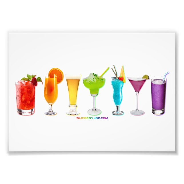 SlipperyJoe's cheers alcohol cocktails LGBTQIA gay Photo Print (Front)