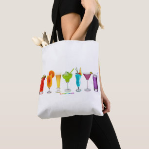 SlipperyJoe's cheers alcohol cocktails LGBTQIA gay Tote Bag