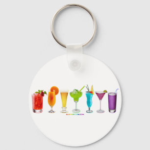 SlipperyJoe's Cheers drink alcohol cocktail pride Key Ring