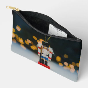 SlipperyJoe's Christmas classic nutcracker ornamen Accessory Pouch