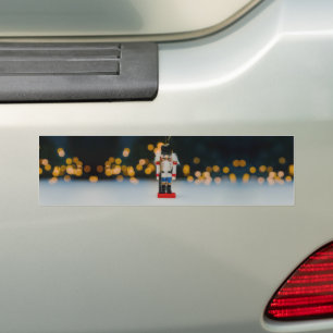 SlipperyJoe's Christmas classic nutcracker ornamen Bumper Sticker