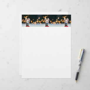 SlipperyJoe's Christmas classic nutcracker ornamen Custom Letterhead