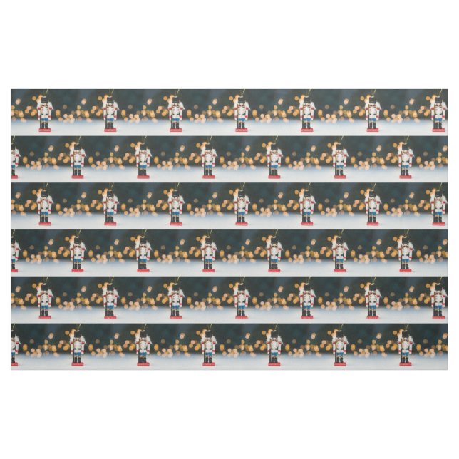 SlipperyJoe's Christmas classic nutcracker ornamen Fabric (Yard)