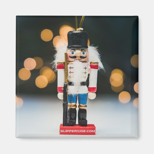 SlipperyJoe's Christmas classic nutcracker ornamen Magnet (Front)
