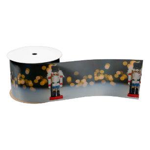 SlipperyJoe's Christmas classic nutcracker ornamen Satin Ribbon