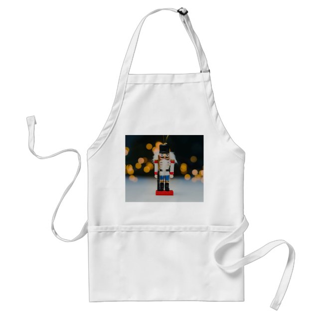 SlipperyJoe's Christmas classic nutcracker ornamen Standard Apron (Front)