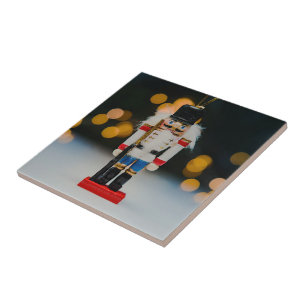 SlipperyJoe's Christmas classic nutcracker ornamen Tile