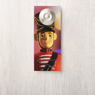 SlipperyJoe's Christmas classic toy soldier friend Door Hanger