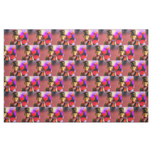 SlipperyJoe's Christmas classic toy soldier friend Fabric