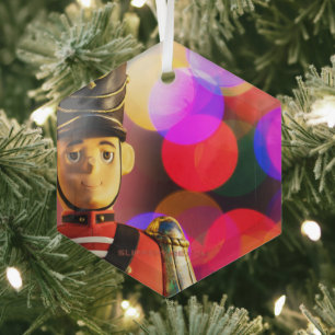 SlipperyJoe's Christmas classic toy soldier friend Glass Tree Decoration